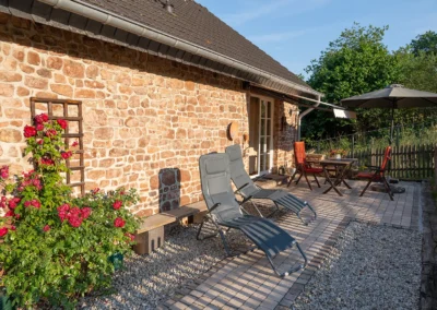 Vier-Sterne-Ferienhaus „Alte Scheune“ für 2 Personen | Heidschnuckenhof Schultheis - Ferienhaus in Usch, Eifel